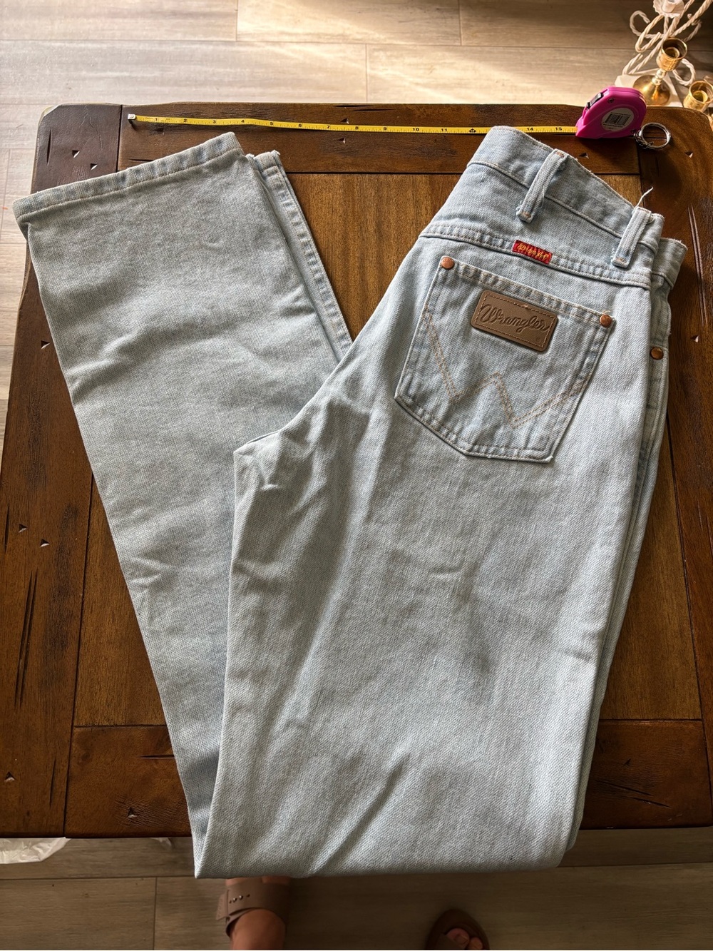 Wrangler Women’s  Light Blue Cowboy Cut Jeans Size 7